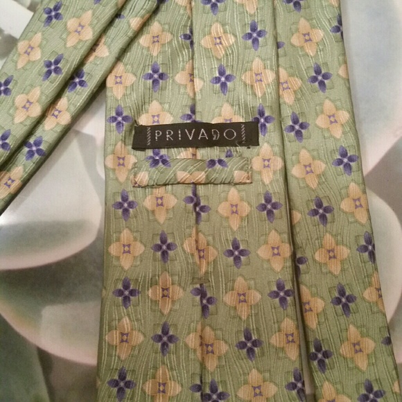 Privado silk neck tie - Picture 5 of 5